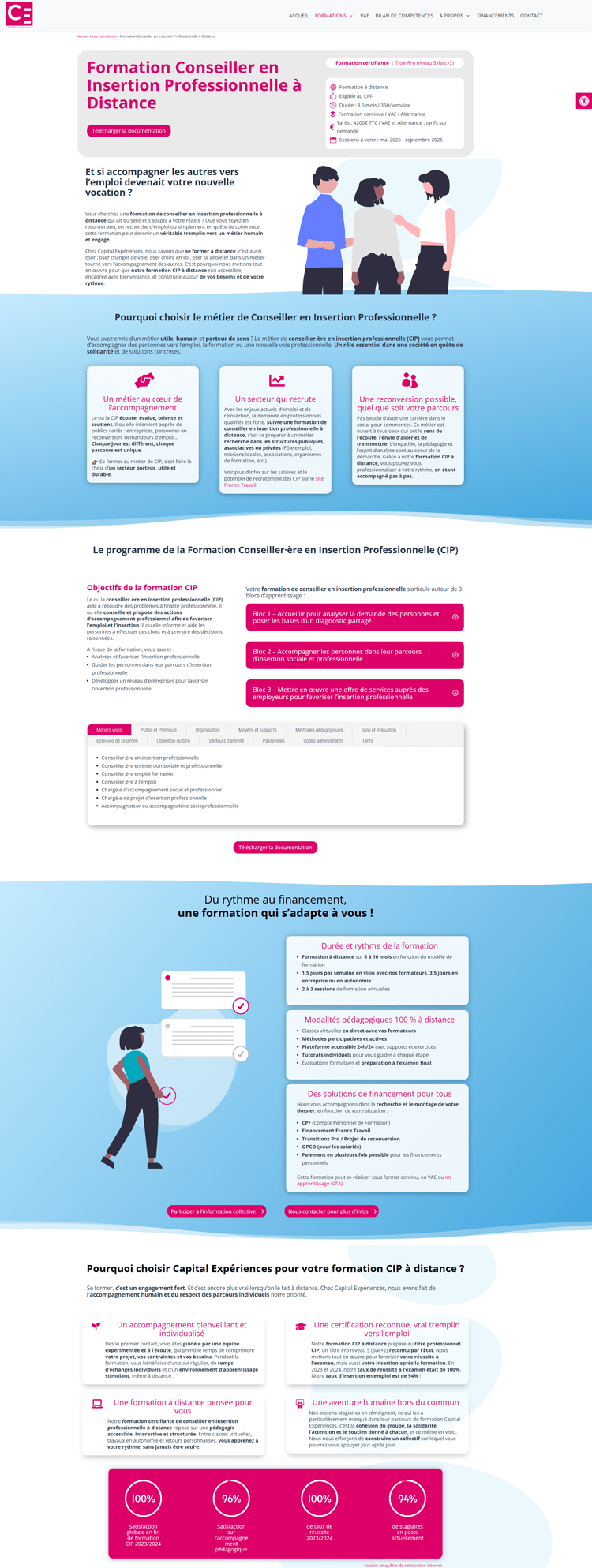 Page après refonte